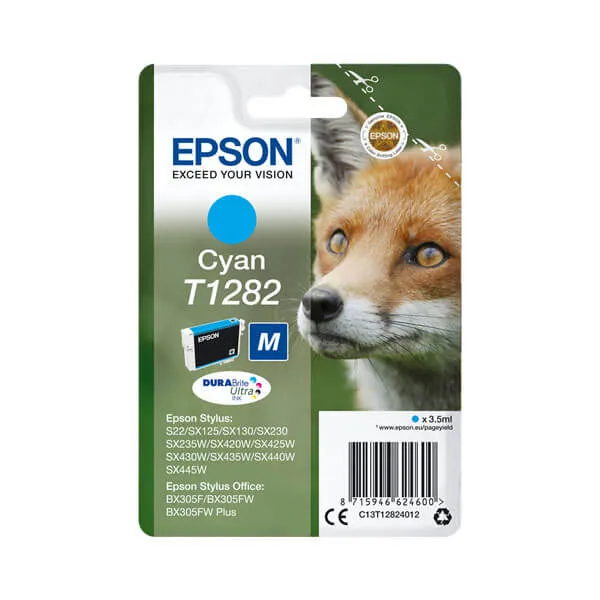 Epson T1282 Cyan (Original) – Originalverpackung