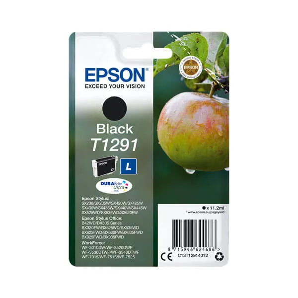 Epson T1291 Schwarz (Original) – Originalverpackung