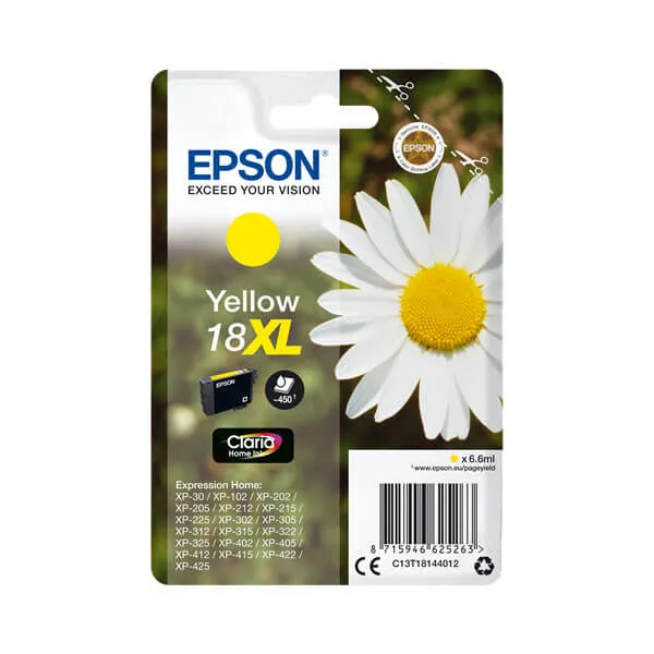 Epson T1814 Gelb (Original) – Originalverpackung
