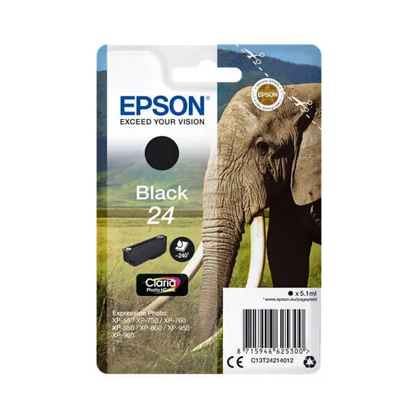 Epson T2421 Schwarz (Original)