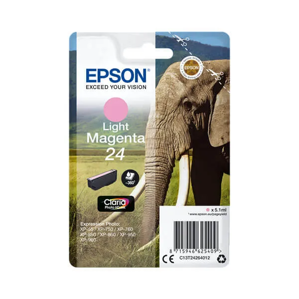 Epson T2426 Hell-Magenta (Original) – Originalverpackung