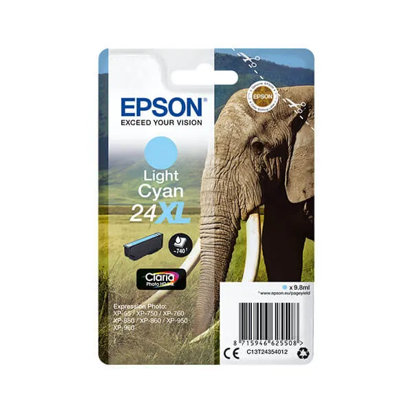 Epson T2435 Hell-Cyan (Original)