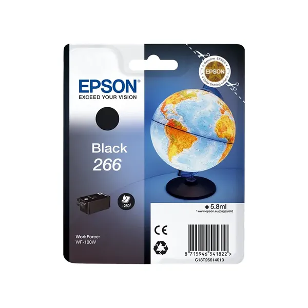 Epson T266 Schwarz (Original) – Originalverpackung
