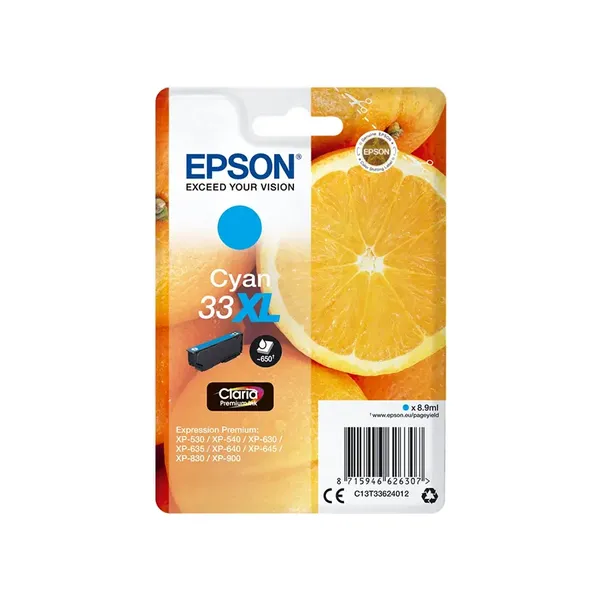 Epson 33XL Cyan (Original)
