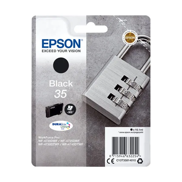 Epson 35 Schwarz (Original) – Originalverpackung