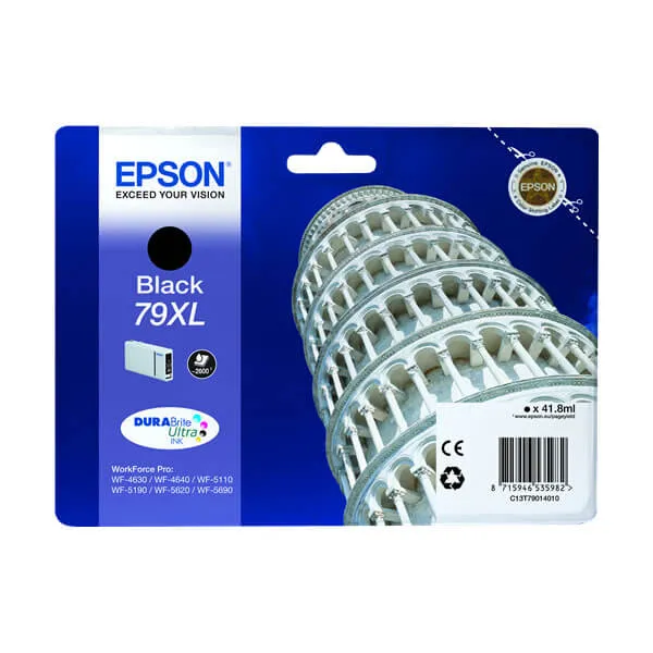 Epson T7901 XL Schwarz (Original)