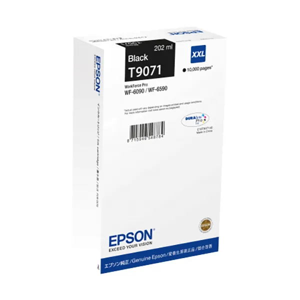 Epson T9071 Schwarz (Original) – Originalverpackung