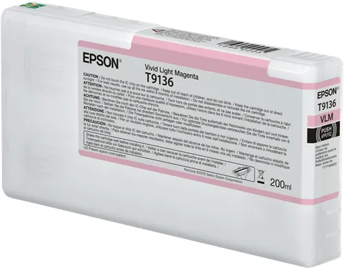 Epson T9136 Hell-Magenta (Original) – Originalverpackung