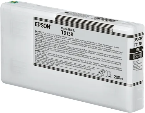 Epson T9138 Schwarz (Original) – Originalverpackung