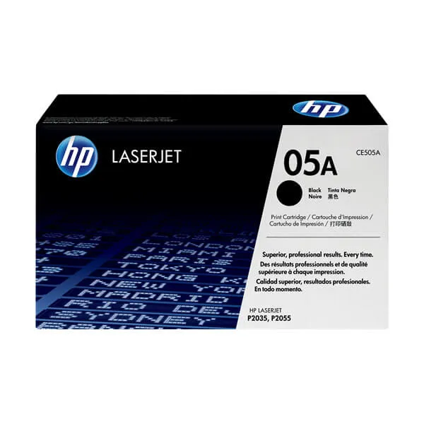 HP CE505A Schwarz (Original)