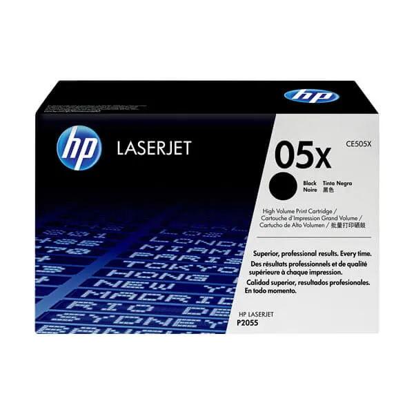 HP CE505X Schwarz (Original)
