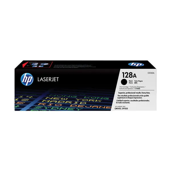 HP CE320A Schwarz (Original)