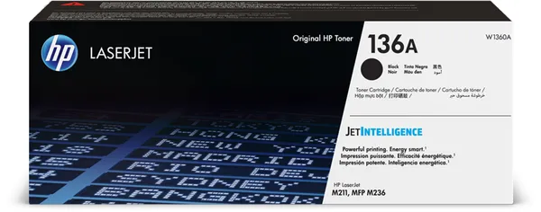HP 136A Schwarz (Original)