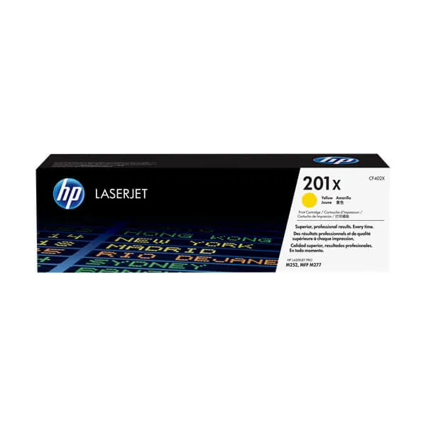 HP CF402X Gelb (Original) – Originalverpackung