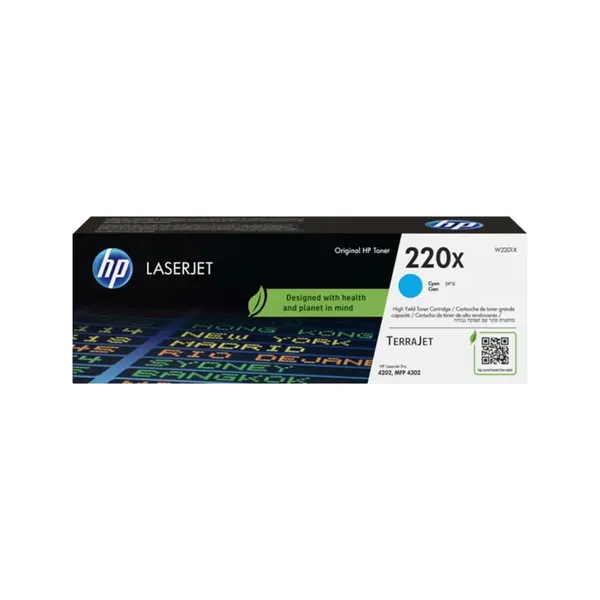 HP 220X Cyan (Original) – Originalverpackung
