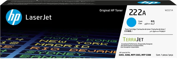 HP 222A Cyan (Original)