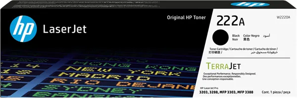 HP 222A Schwarz (Original)
