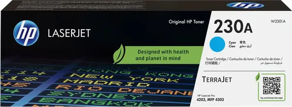 HP 230A Cyan (Original) – Originalverpackung
