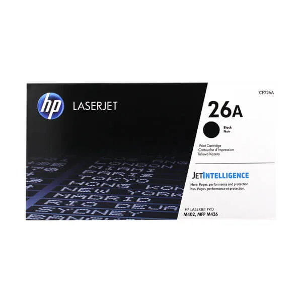 HP CF226A Schwarz (Original) – Originalverpackung