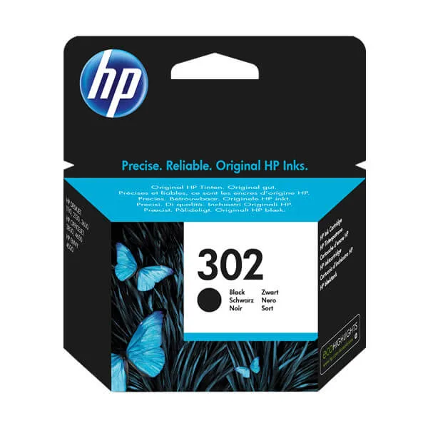 HP 302 Schwarz (Original)