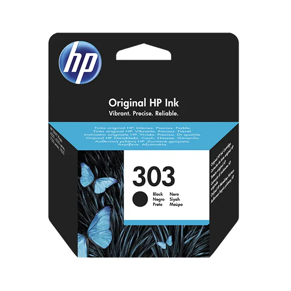HP 303 Schwarz (Original) – Originalverpackung