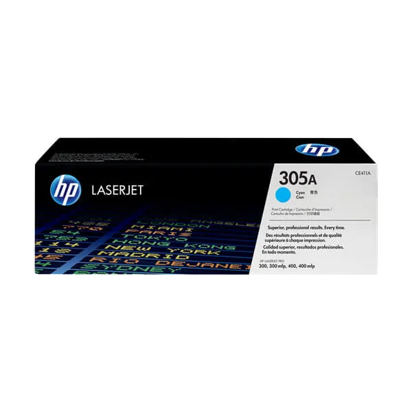 HP CE411A Cyan (Original) – Originalverpackung