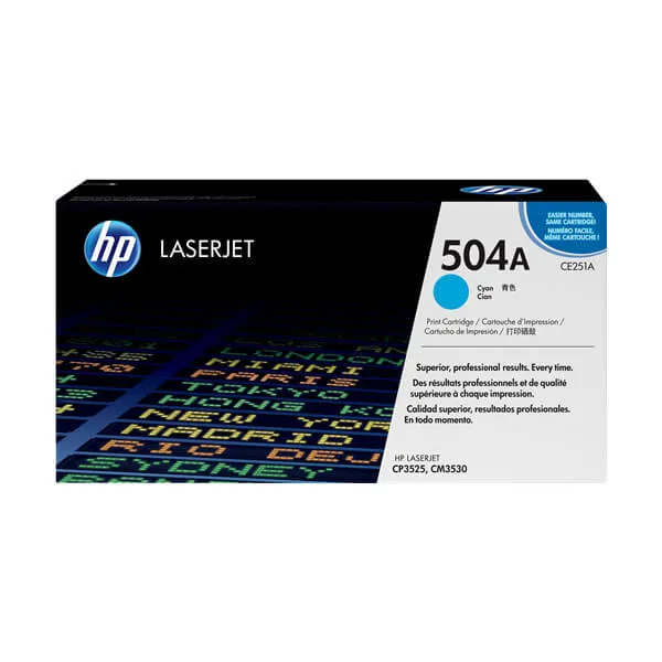 HP CE251A Cyan (Original) – Originalverpackung