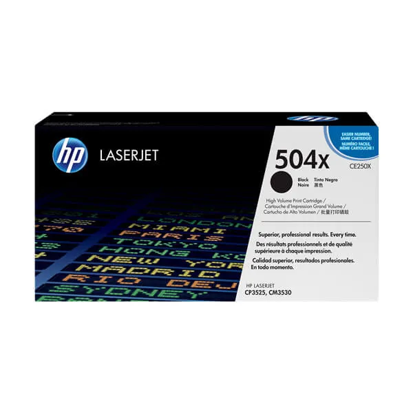 HP CE250X Schwarz (Original)