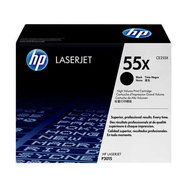 HP CE255X Schwarz (Original) – Originalverpackung