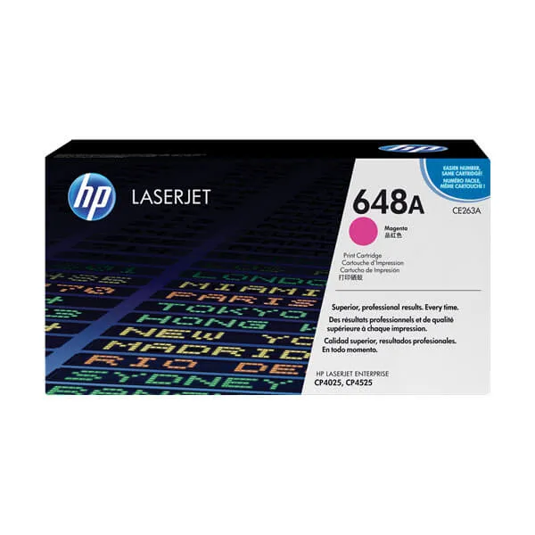 HP CE263A Magenta (Original) – Originalverpackung