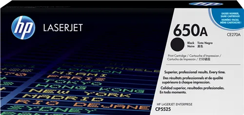 HP CE270A Schwarz (Original) – Originalverpackung