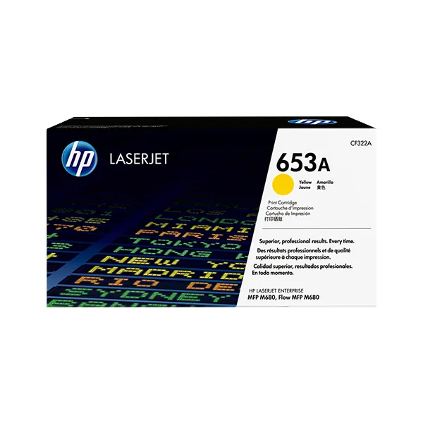 HP 653A Gelb (Original) – Originalverpackung