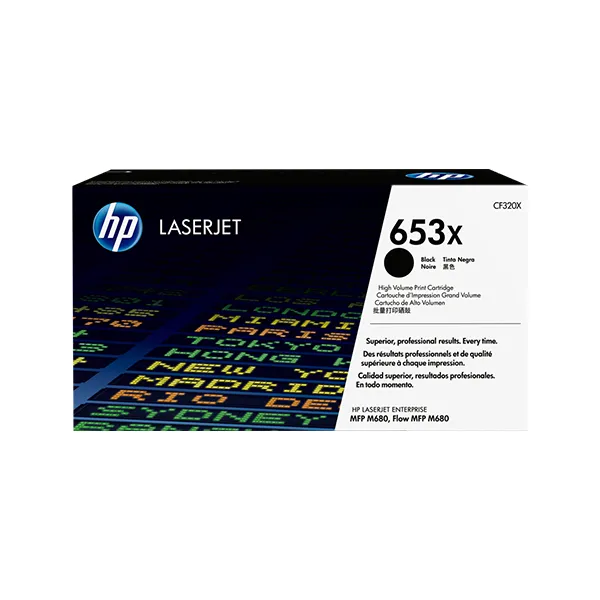HP 653X Schwarz (Original) – Originalverpackung
