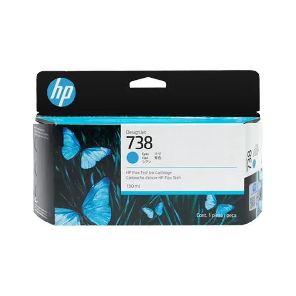 HP 738 Cyan (Original)