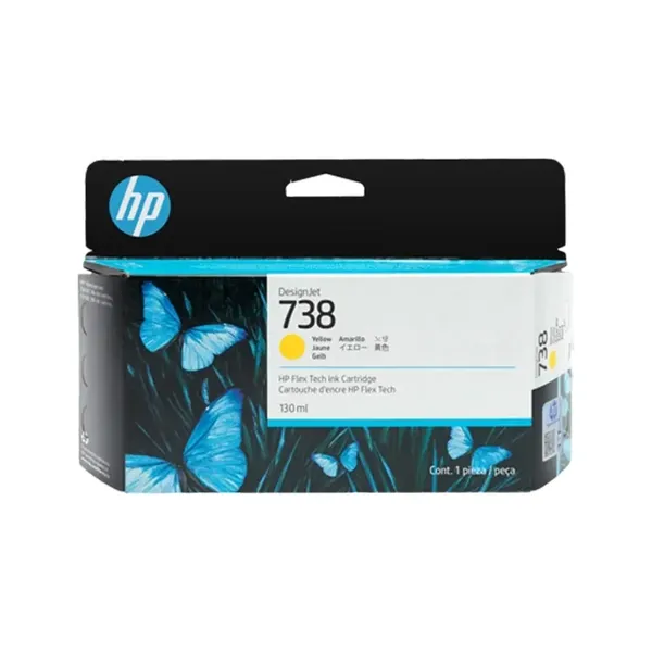 HP 738 Gelb (Original)