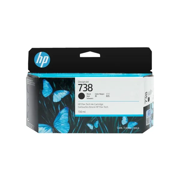 HP 738 Schwarz (Original)