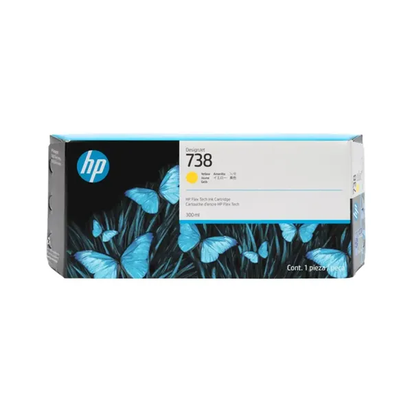HP 738XL Gelb (Original)