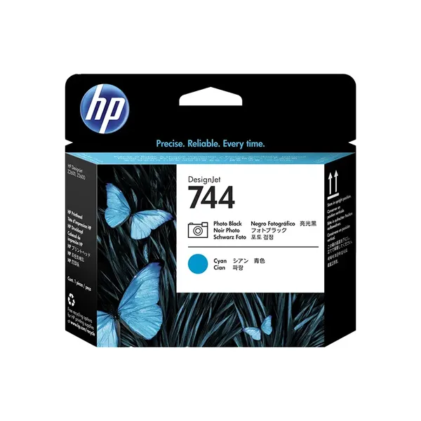 HP 744 Schwarz (Original)