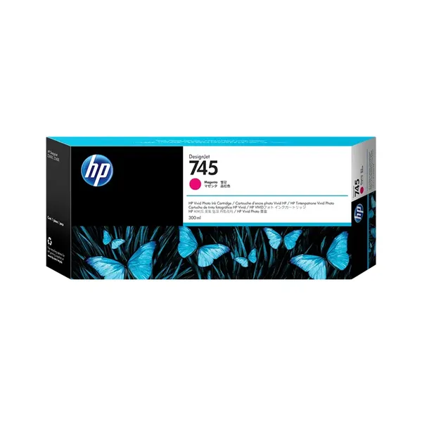 HP 745 Magenta (Original) – Originalverpackung
