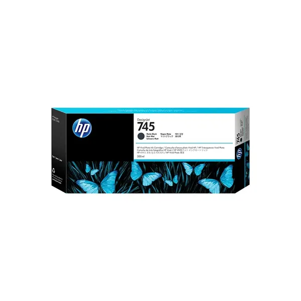 HP 745 Schwarz (Original) – Originalverpackung