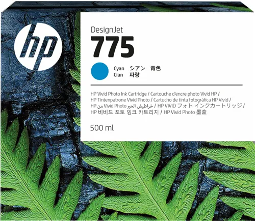 HP 775 Cyan (Original) – Originalverpackung