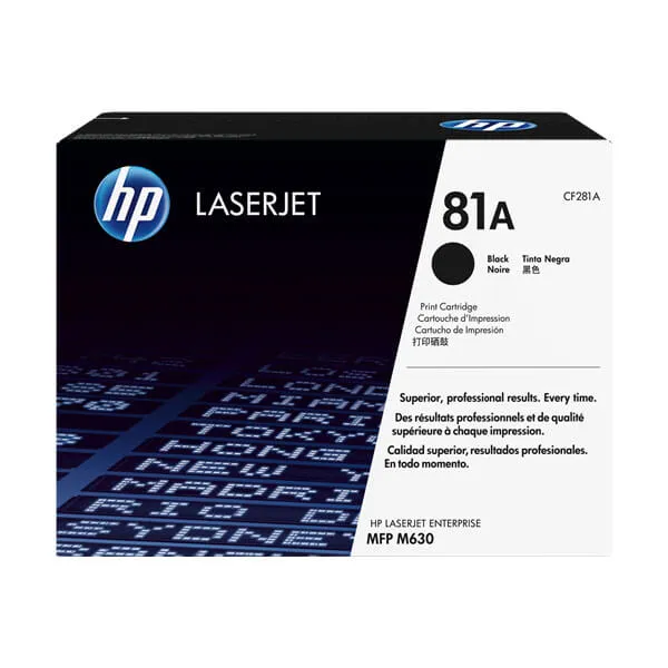 HP CF281A Schwarz (Original) – Originalverpackung