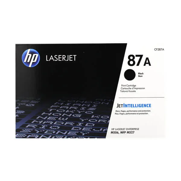 HP CF287A Schwarz (Original) – Originalverpackung