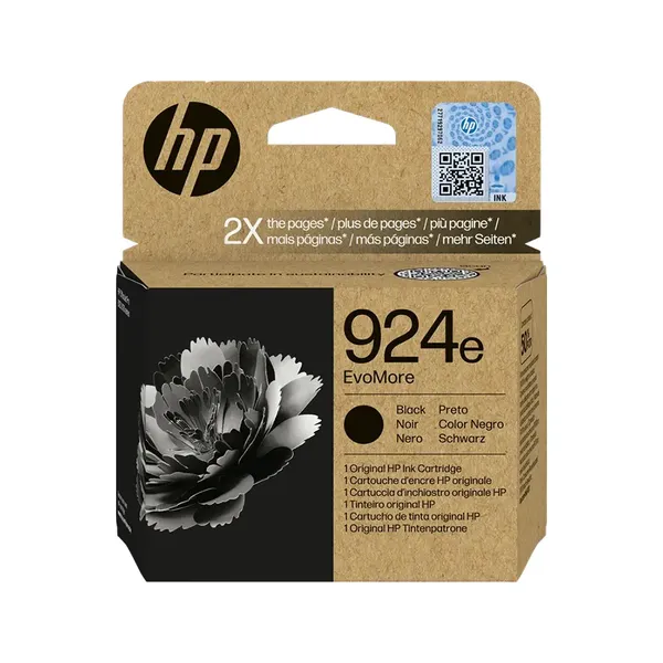 HP 924e Schwarz (Original) – Originalverpackung