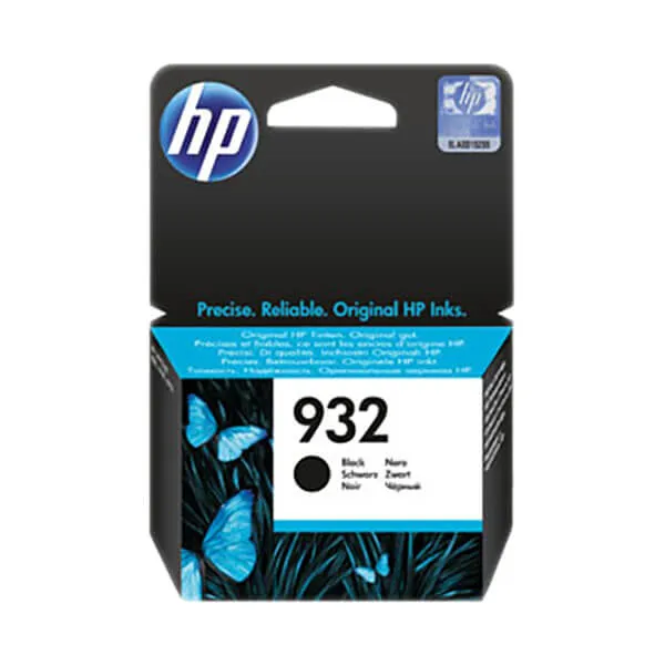 HP 932 Schwarz (Original) – Originalverpackung