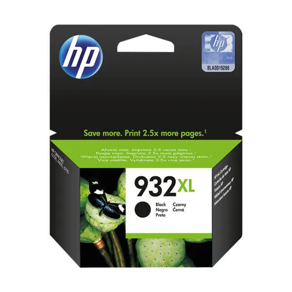 HP 932XL Schwarz (Original) – Originalverpackung