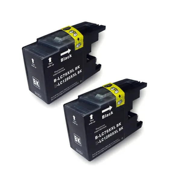 Brother LC-1280 XXL (2er-Set) kompatibel – Kartusche ohne Verpackung