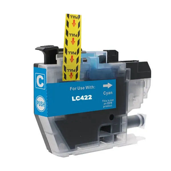 Brother LC-421C Cyan kompatibel