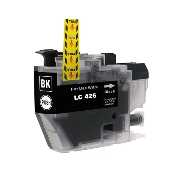 Brother LC-426BK Schwarz kompatibel – Kartusche ohne Verpackung