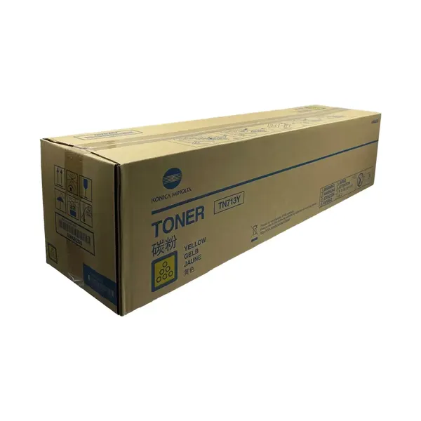 Konica Minolta TN-713Y Gelb (Original) – Originalverpackung